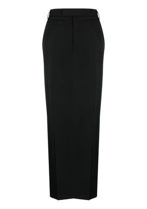 MM6 Maison Margiela mid-rise straight skirt - Black