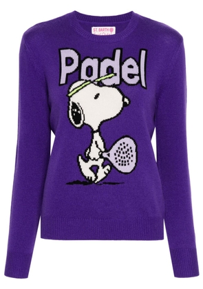 MC2 Saint Barth x PEANUTS™ Snoopy jumper - Purple