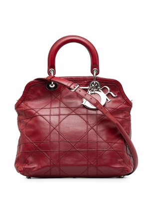 Christian Dior 2010 Dior Cannage Polochon Granville - Red