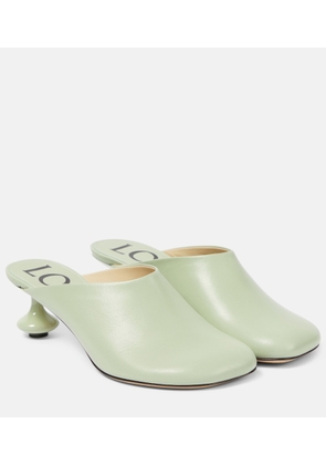 Loewe Toy leather mules
