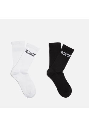 ROTATE Two-Pack Logo Cotton-Blend Socks - XS/S