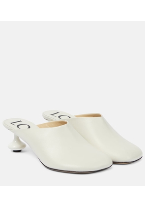 Loewe Toy leather mules