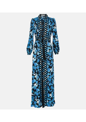 Diane von Furstenberg Joshua floral crêpe maxi dress