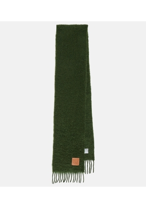 Loewe Anagram mohair-blend scarf