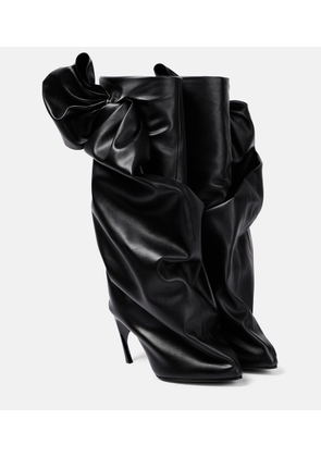 Alexander McQueen Leather knee-high boots