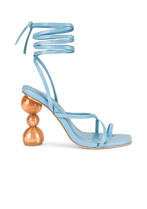 Song of Style Gelato Heel in Baby Blue. Size 8.5.