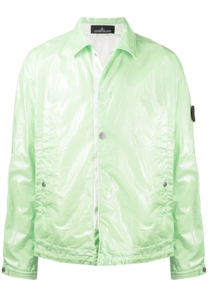 Stone Island Shadow Project compass-patch light jacket - Green