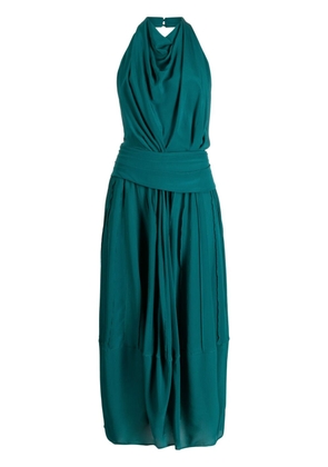 Cult Gaia Elven draped-design dress - Green