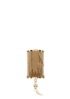 Roberto Cavalli sequin-detail Single Shoulder bag - Gold