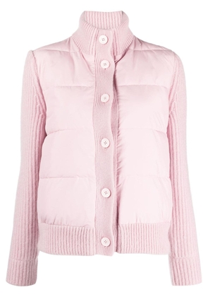 MC2 Saint Barth panelled padded jacket - Pink