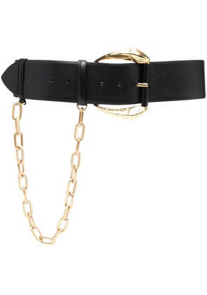 Roberto Cavalli chain-link buckled belt - Black