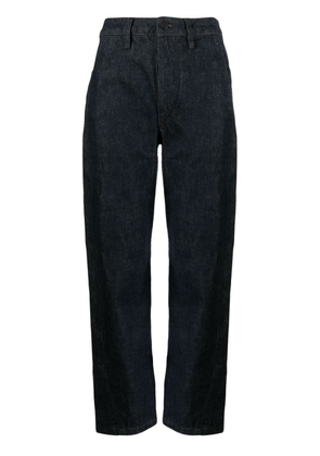 Lemaire high-rise cropped jeans - Blue