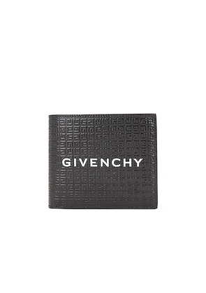 Givenchy 8CC Billfold Wallet in Black - Black. Size all.