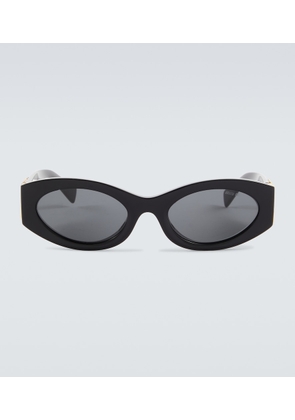 Miu Miu Logo oval sunglasses