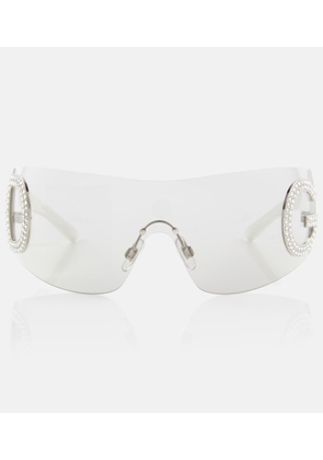 Dolce&Gabbana Re-Edition shield sunglasses