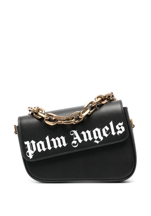 Palm Angels Crash logo-print shoulder bag - Black