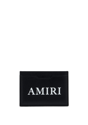 AMIRI logo-print cardholder - Black