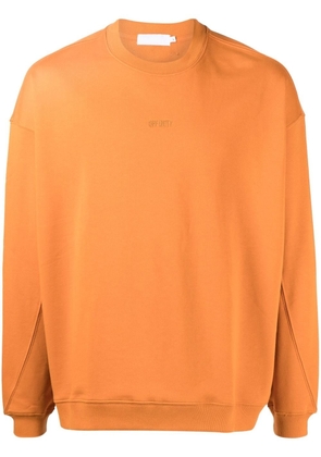 Off Duty Doug crew-neck sweatshirt - Orange