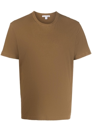 James Perse cotton short-sleeve T-shirt - Brown