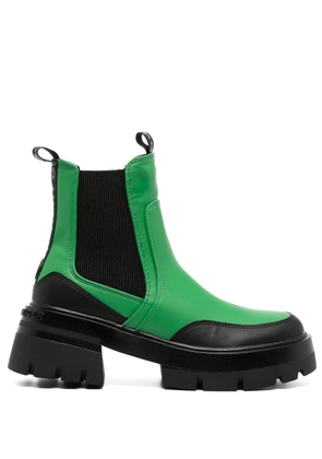KG Kurt Geiger Tatum leather ankle boots - Green