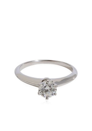 Tiffany & Co. Pre-Owned platinum Solitaire diamond ring