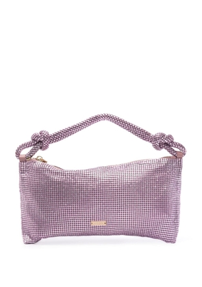 Cult Gaia Hera Nano high-shine shoulder bag - Purple