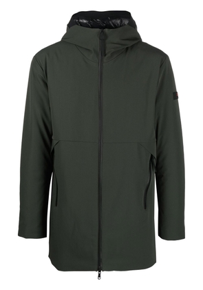 Peuterey insulated zip-up hooded jacket - Green