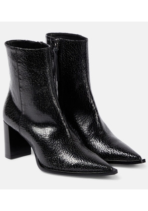 Dorothee Schumacher Crackle Edginess leather ankle boots