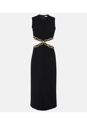 Dorothee Schumacher Embellished cutout gown