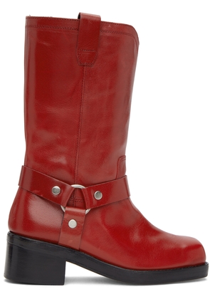 Marge Sherwood Red Western Boots