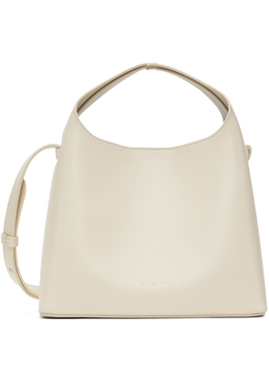 Aesther Ekme Off-White Mini Leather Shoulder Bag