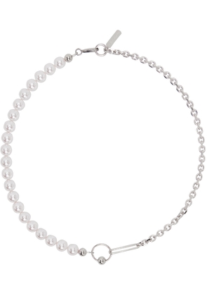 Justine Clenquet Silver Marley Necklace