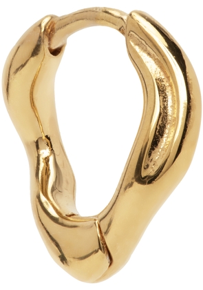 Maria Black Gold Anil 8 Huggie Single Earring