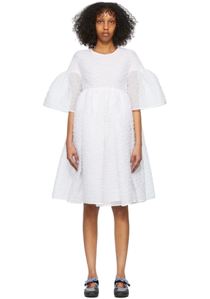 Cecilie Bahnsen White Florette Mini Dress