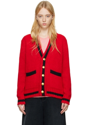 Thames MMXX. Red Courting Cardigan