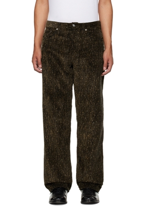 Sunflower Brown Loose Trousers