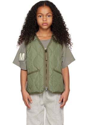 TAION Kids Green Zip Down Vest