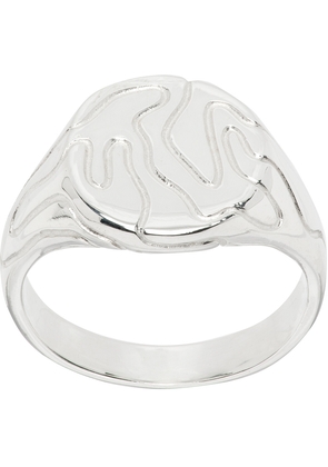octi Silver Topology Ring