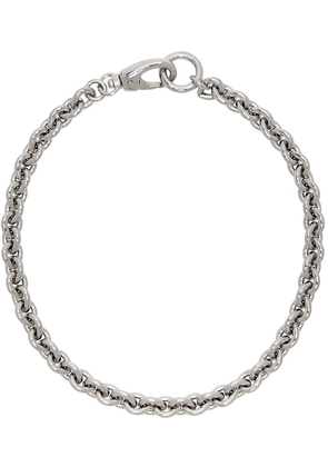 Laura Lombardi Silver Cable Necklace