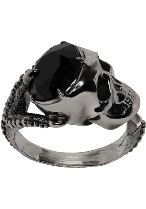 Alexander McQueen Silver Victorian Skull Ring