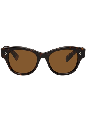 Oliver Peoples Tortoiseshell Eadie Sunglasses