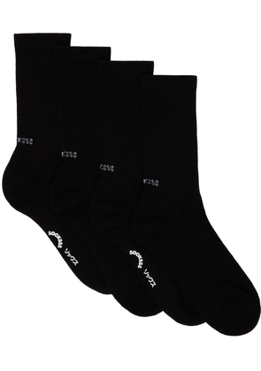 SOCKSSS Two-Pack Black Socks