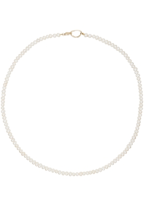 FARIS White Pearl Seed Necklace