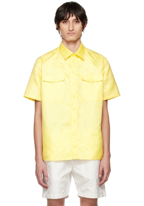 KANGHYUK Yellow Press-Stud Shirt