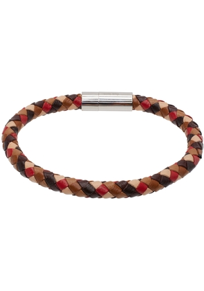 Paul Smith Brown Leather Bracelet