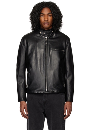 Schott Black 141 Leather Jacket