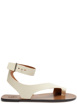 Atp Atelier Aquara Leather Sandals - White - 3