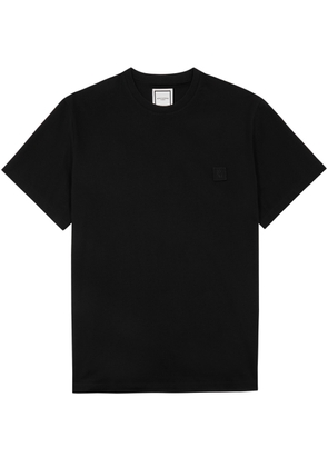 Wooyoungmi Logo Printed Cotton T-shirt - Black - 48