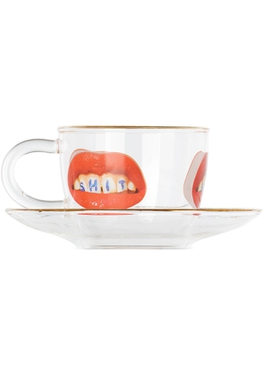 Seletti Clear Toiletpaper Edition 'Shit' Cup