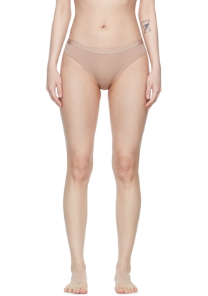 Calvin Klein Underwear Beige Nylon Briefs